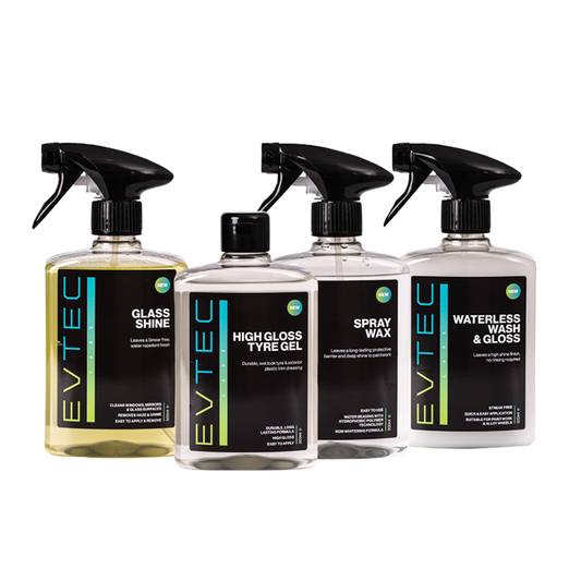 Show Bundle - Waterless Wash, Glass Clean, Spray Wax, Tyre Dressing