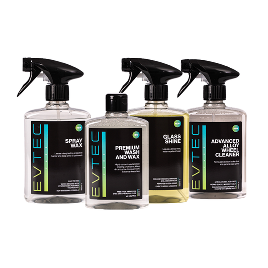 Starter Bundle - Wash & Wax, Alloy Wheel Cleaner, Glass Cleaner, Spray Wax